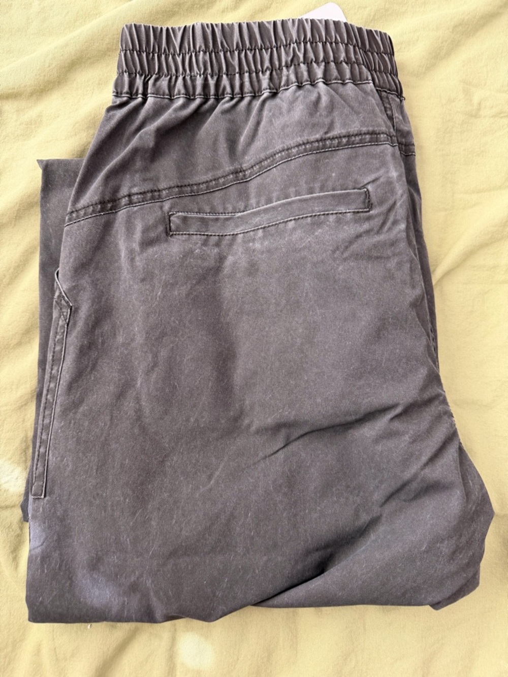 Fabletics Women's Charcoal Elastic-Waist Joggers
